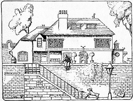 Chúng đến ngay nhà ông ở rìa thị trấn