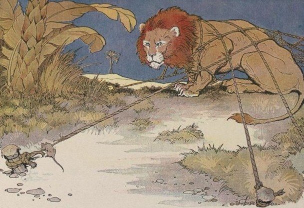 SƯ TỬ VÀ CHUỘT NHẮT